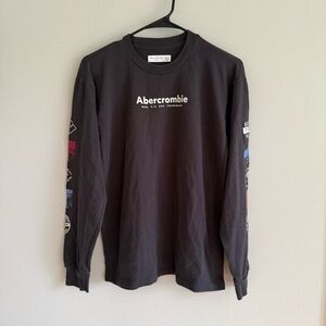 Boys Abercrombie long sleeve t shirt